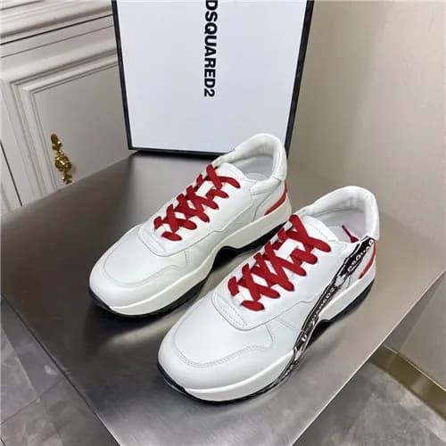 Dsquared 2020 Men's Leather Sneakers - 디스퀘어드 2… - 1
