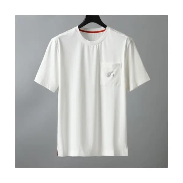 [에르메스]Hermes 2021 Mens Crew-neck Short Sleeved Tsh… - 1