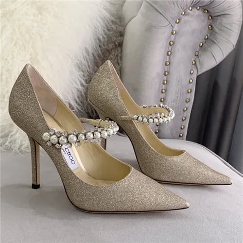 Jimmy Choo 2021 Women's Leather High Heel - 지미… - 1