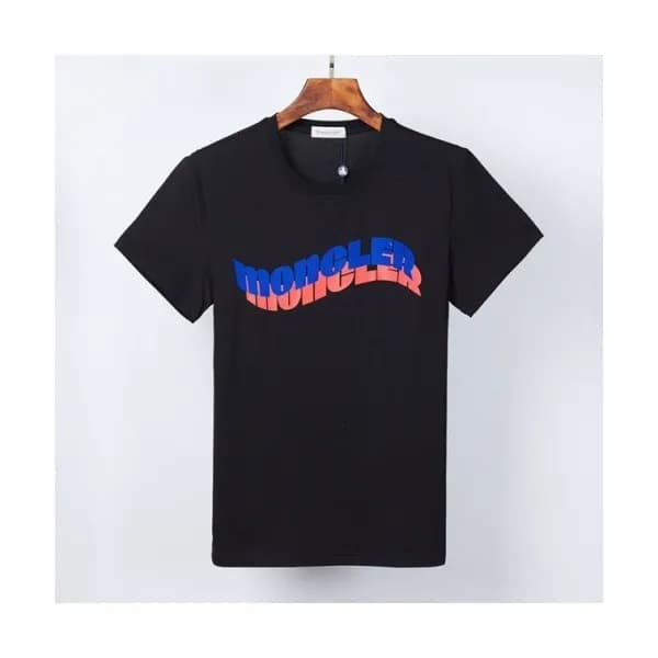 [매장판]Moncler 2021 Mens Logo Crew-neck Short Sleeve… - 1