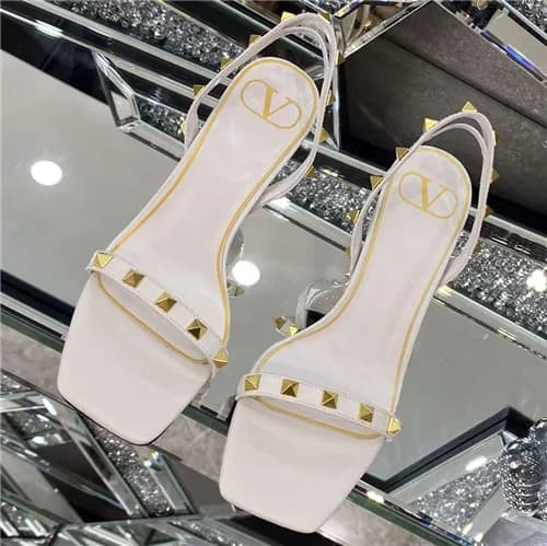 Valentino 2021 Women's Leather High Heel Sanda… - 1