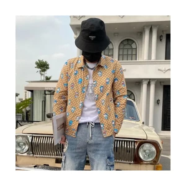 Gucci 2021 Mens Logo Casual Jackets Camel - 구찌 202… - 1