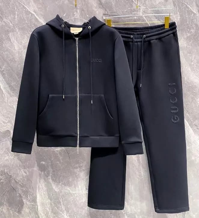 Gucci 2025 Mens Casual Training Clothes&Pants Blac… - 1