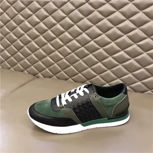Bottega Veneta 2021 Men's Leather Sneakers,Siz… - 1