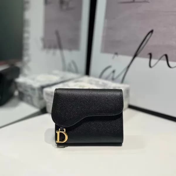 Dior 2022 Women"s Leather Card Purse,11.5cm,DIOW00… - 1