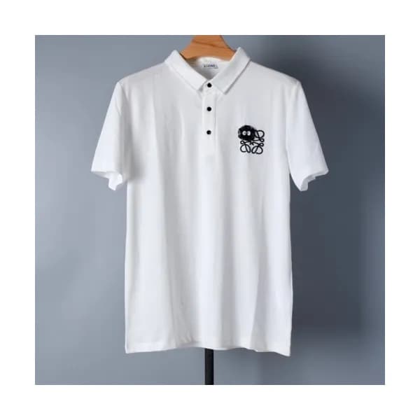Loewe Mm/Wm Smile Short Sleeved Tshirts White - 로… - 1