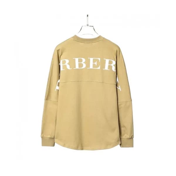 Burberry Mm/Wm Logo Casual Cotton Tshirts Camel -… - 1