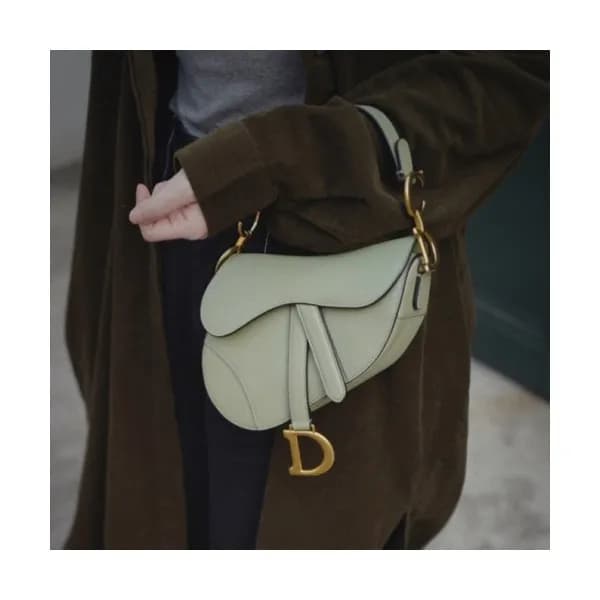 디올 여성 클래식 새들백 Size(19.5cm/25.5cm) 민트 - Dior Wom… - 1
