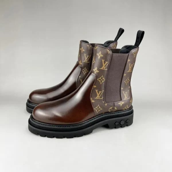 루이비통 남성 모노그램 브라운 부츠 - Mens Brown Boots - lou05230x - 1