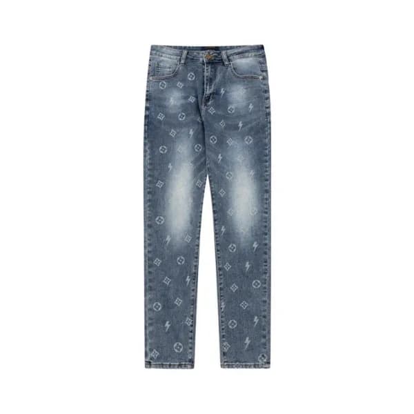 루이비통 남성 블루 청바지 - Louis vuitton Mens Blue Jeans - l… - 1