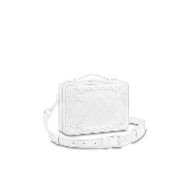 루이비통 남성 화이트 메신저백 - Louis vuitton Mens White Cross … - 1