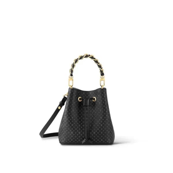 루이비통 여성 블랙 버킷백 - Louis vuitton Womens Black Bucket… - 1