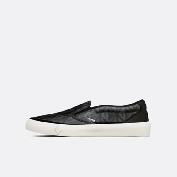 디올 남성 오블리크 블랙 로퍼 - Dior Mens Black Loafer - di564x - 1