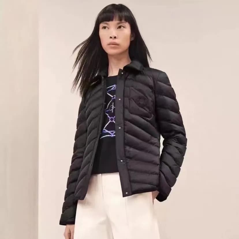 에르메스 여성 블랙 다운 패딩 - Hermes Woens Black Down Padding… - 1