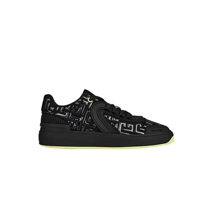 발망 남성 B 스케이트 로우 스니커즈 블랙 【매장-120만원대】 - Balmain Mens… - 1
