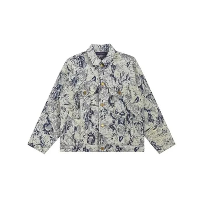 루이비통 남성 블루 데님 자켓 - Louis vuitton Mens Blue Jackets… - 1