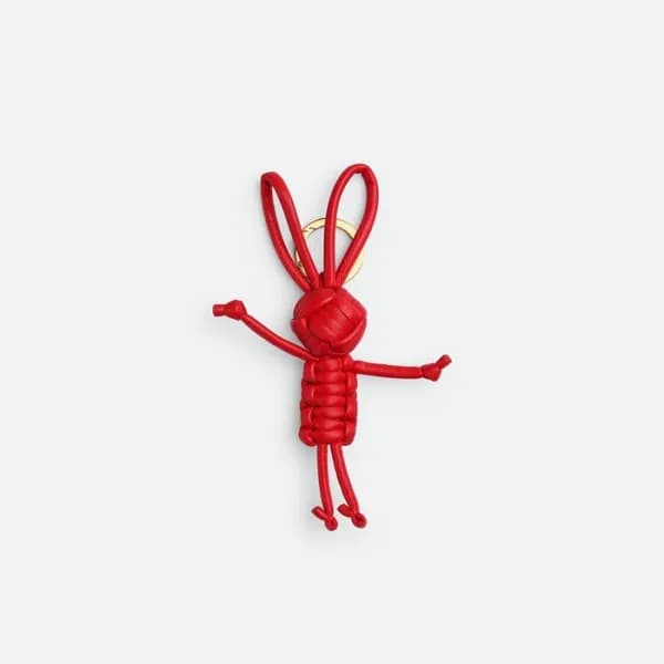 보테가베네타 남/녀 레드 키링 - Bottega Veneta Unisex Red Key R…