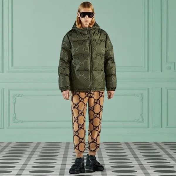 구찌 남성 캐쥬얼 베이지 팬츠 - Gucci Mens Beige Pants - gu1169… - 1