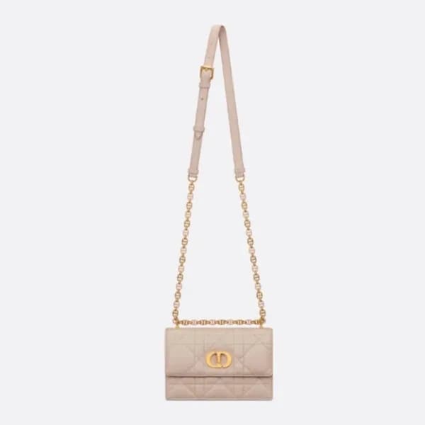 디올 여성 베이지 카로백 - Dior Womens Beige Caro Bag - dib32… - 1