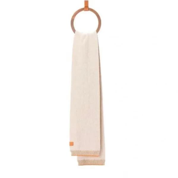 로에베 남/녀 아이보리 머플러 - Loewe Unisex Ivory Muffler -acc… - 1