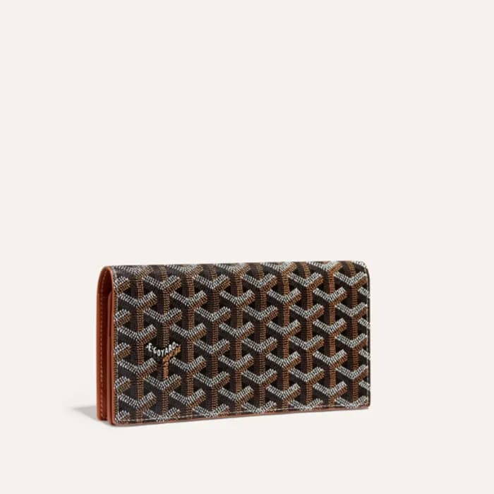 고야드 남/녀 블랙 탄 리슐리우 지갑 - Goyard Unisex Richelieu Wal… - 1