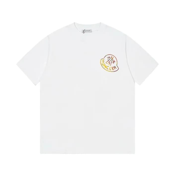 몽클레어 남성 화이트 반팔 티셔츠 - Moncler Mens White Tshirts - … - 1