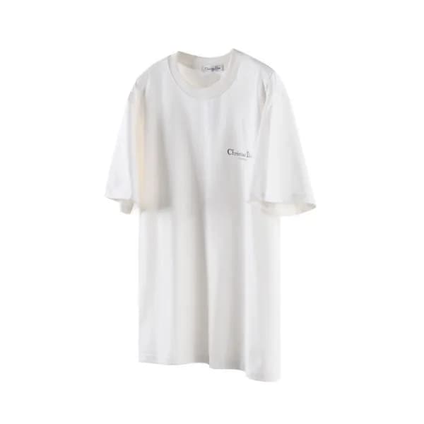 디올 남성 라운드 반팔 티셔츠 - Dior Mens Round Tshirts - dic17… - 1