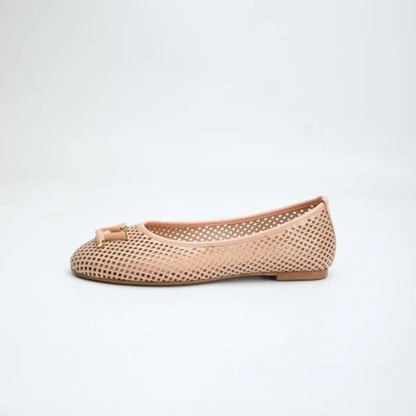 루이비통 여성 화이트 플렛 - Louis vuitton Womens White Flats … - 1
