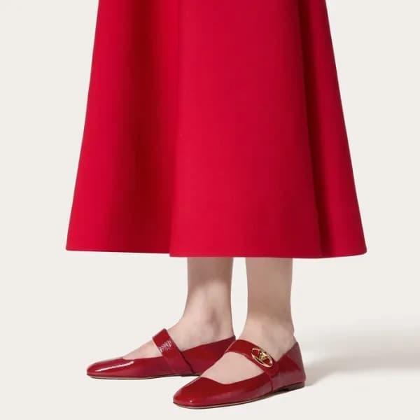 발렌티노 여성 로커 플렛 슈즈 - Valentino Womens Locker Flat Sh… - 1