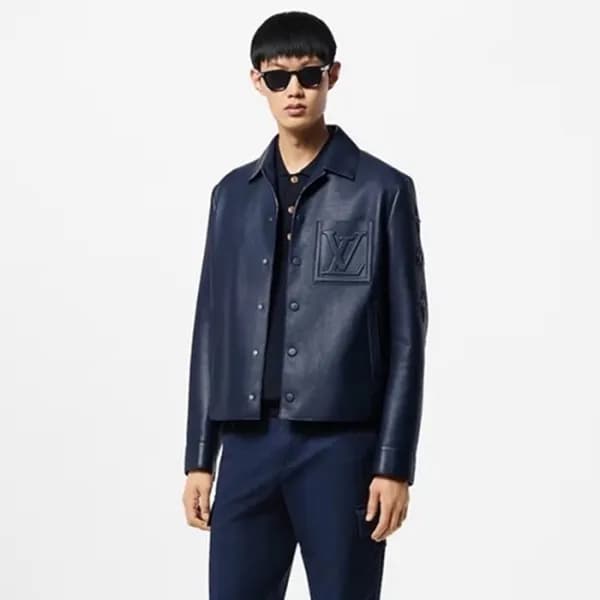 루이비통 남성 가죽 재킷 - Louis vuitton Mens Leather Jackets… - 1