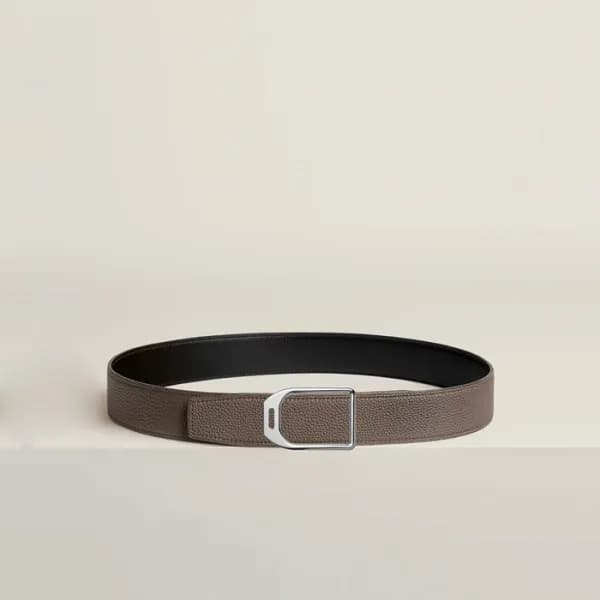 에르메스 남성 리버서블 자키 벨트 - Hermes Mens Jockey Reversible… - 1
