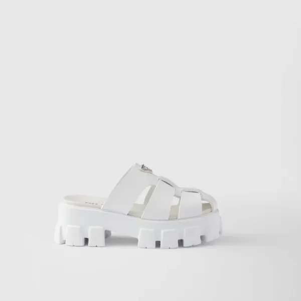 프라다 여성 모노리스 뮬 - Prada Womens Monolith Mules - prs5… - 1