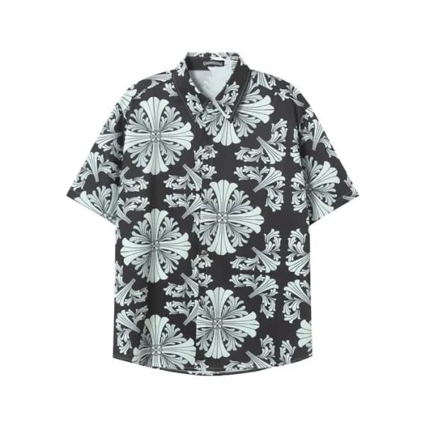 크롬하츠 남성 반팔 셔츠 - Chrom hearts Mens Polo Shirts - ch… - 1
