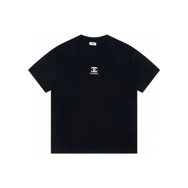 샤넬 남/녀 라운드 반팔티 - Chanel Unisex Round Tshirt - chc6… - 1
