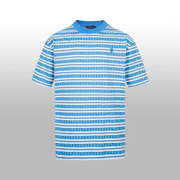 크롬하츠 남성 라운드 반팔티 - Chrom Hearts Mens Round Tshirt -… - 1