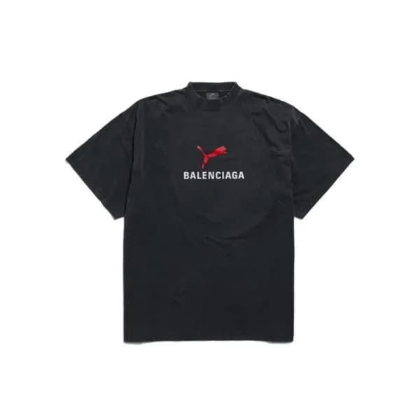 발렌시아가 남성 라운드 반팔 티셔츠 - Balenciaga Mens Round Tshirt… - 1