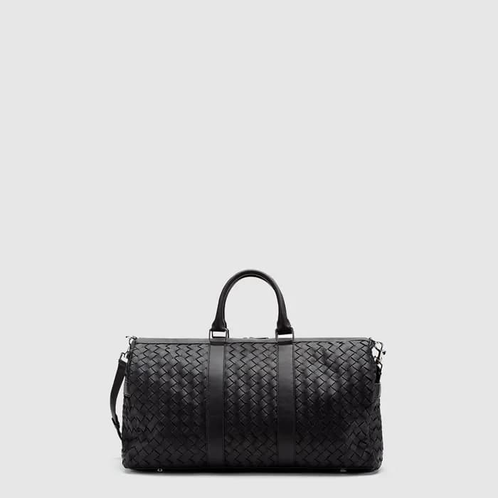 보테가 베네타 남성 미디엄 더플 백 - Bottega veneta Mens Intrecci… - 1