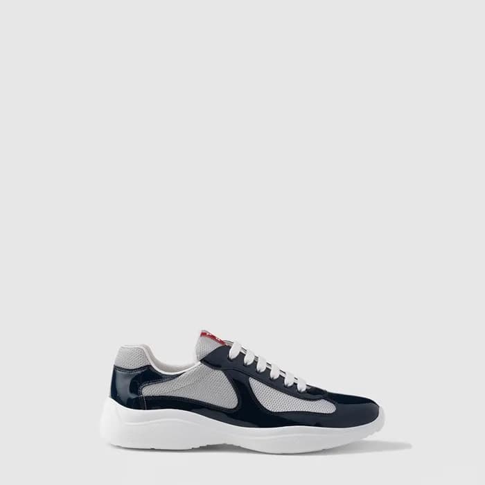 프라다 남성 아메리카 컵 페이턴트 스니커즈 - Prada Mens Americas Cup … - 1