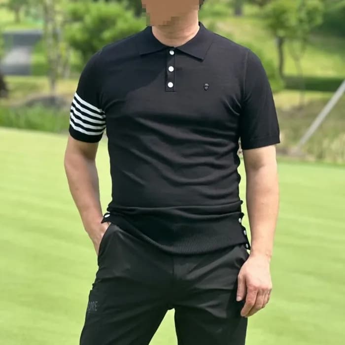 [Amazing Cre] 어메이징크리 남성 고스트 카라 스웨터 - gol1824x - 1