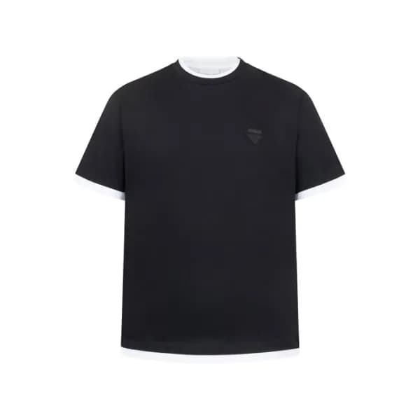 프라다 남성 라운드 반팔티 - Prada Mens Round Tshirt - prc8084… - 1