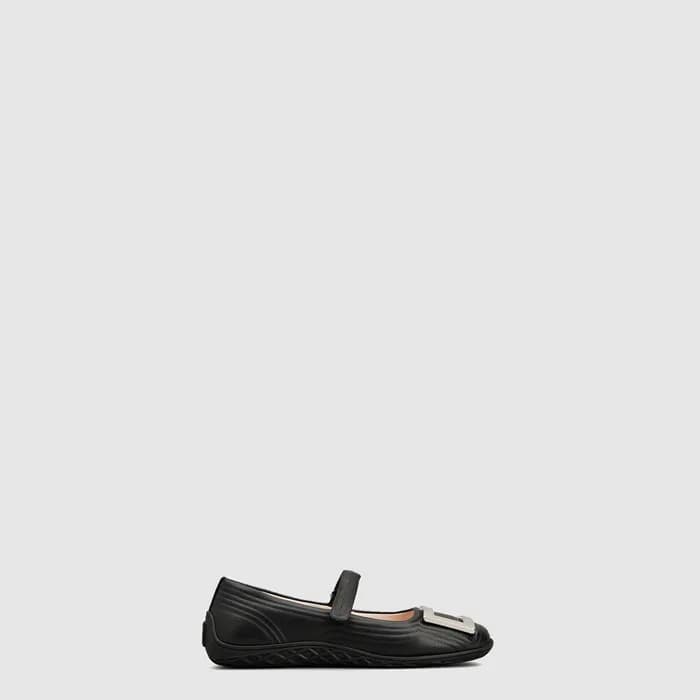 로저비비에 여성 비브 로우 스트랩 발레리나 플랫 - Roger Vivier Womens V… - 1