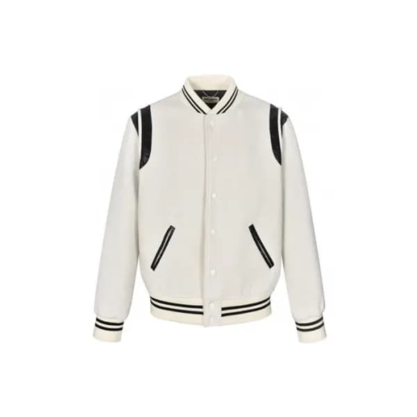 입생로랑 남성 봄버 자켓 - Saint Laurent Mens Bomber Jacket -… - 1