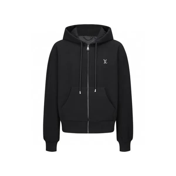 루이비통 남성 집업 후드티 - Louis vuitton Mens Zip-up Hooded … - 1