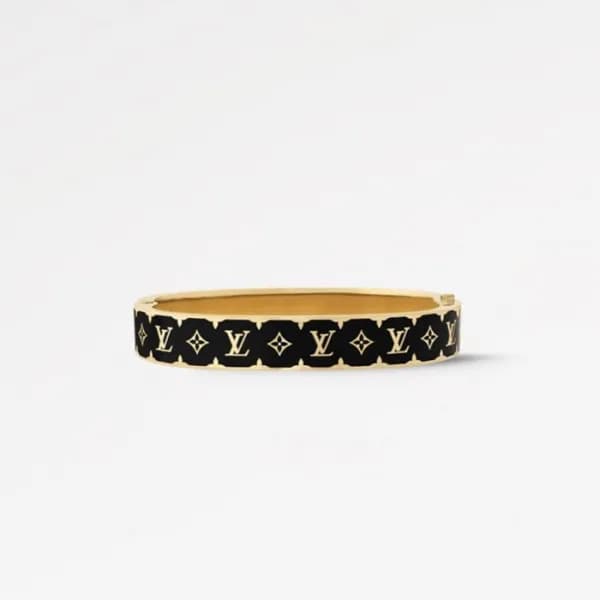 루이비통 여성 나노그램 에나멜 팔찌 - Louis vuitton Womens Nanogra… - 1