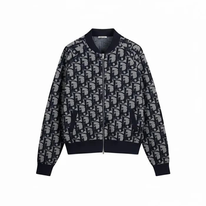 디올 남성 오블리크 봄버 재킷 - Dior Mens Oblique Bomber Jacket… - 1