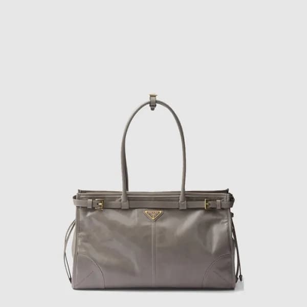 프라다 여성 보니 라지 가죽 핸드백 1BA433 - Prada Womens Bonnie L… - 1