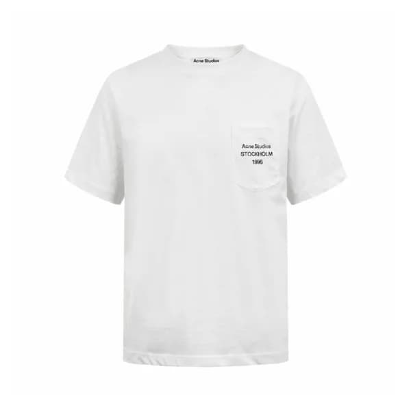 아크네 남성 크루넥 반팔티 - Acne Mens Round Tshirt - anc13576… - 1