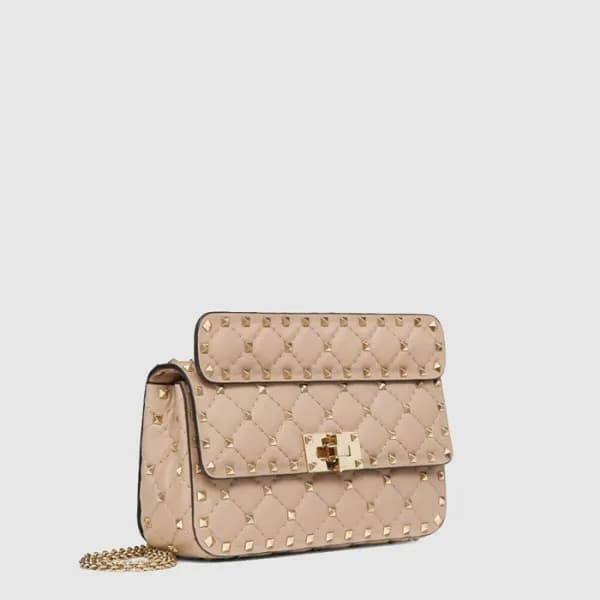 발렌티노 여성 스몰 브이슬링 탑 핸들 백 - Valentino Womens Small V-… - 1
