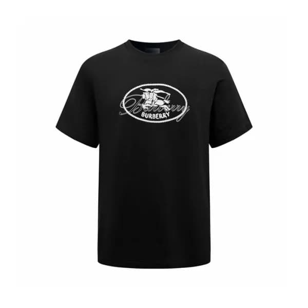 버버리 남성 라운드 반팔 티셔츠 - Burberry Mens Round Tshirt - b… - 1