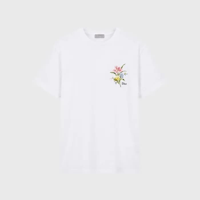 디올 남성 라운드 반팔티 - Dior Mens Round Tshirt - dic15535x - 1